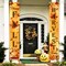 Fall Decoration Harvest Fall Porch Welcome Sign Banner Happy Fall Y'all Maple Autumn Sign Pumpkin Leaf for Fall Party Thanksgiving Party Decoration Maple Garden Yard Orange Leaves Wall Decor Backdrop